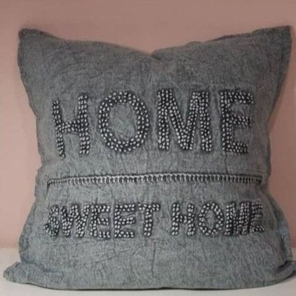Home Sweet Home decorative pillow and cover